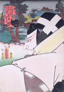 Matsumoto Koshiro V in de rol van Matsuomaru, uit de 